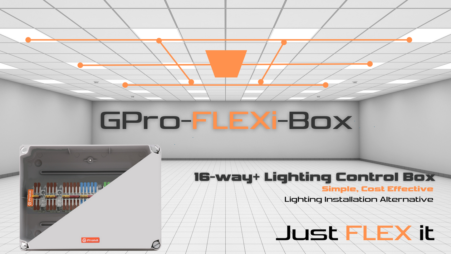 G-Pro FLEXi-Box - Flexible Lighting Control Box