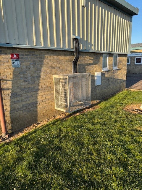 Solar Cage - Steel Mesh Guard Cage for Heat Pumps, Solar Batteries, Inverters, Air Conditioning Units