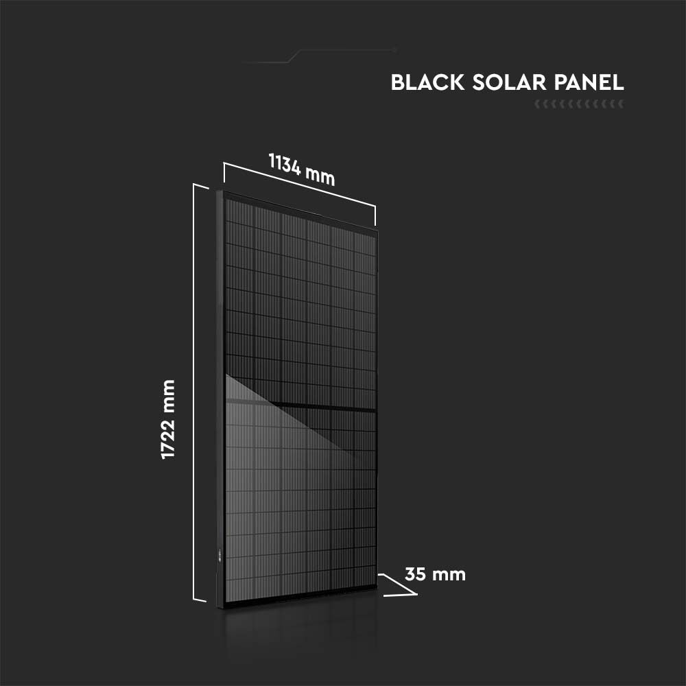 CLEARANCE - 15 panel set - VT-410 410W (6.15KW/SET ) W/1M CABLE HALF MONO SOLAR PANEL,27V (D:1722x1134x35MM) WH-SHEET/BLACK FRAME KIT