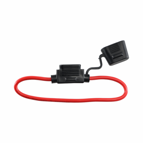 Blade Fuse Holder with 4.0mm?? Cable for Inline Protection ??“ 250mm Length
