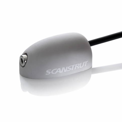 Scanstrut DS-H6 Horizontal Cable Seal - Waterproof Cable Gland for 2-6mm Cables, IP68 Rated, UV-Stable Plastic, Screw Mount - Grey