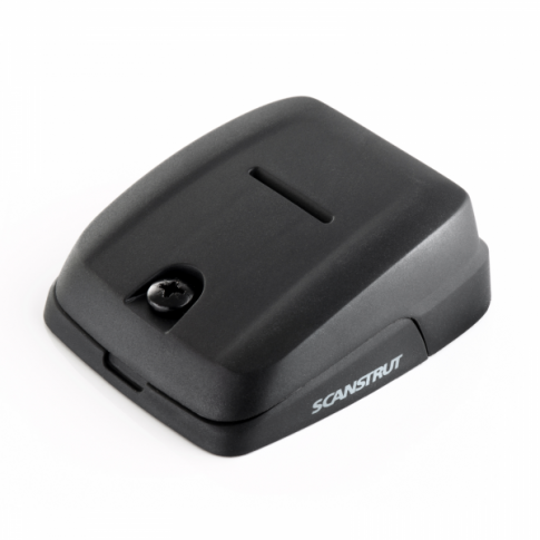 Scanstrut DS-HD10-BLK Double Horizontal Cable Seal - Waterproof Cable Gland for 6-10mm Cables, IP68 Rated, UV-Stable Plastic, Screw Mount - Black