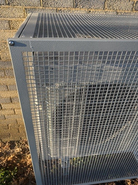 Solar Cage - Steel Mesh Guard Cage for Heat Pumps, Solar Batteries, Inverters, Air Conditioning Units