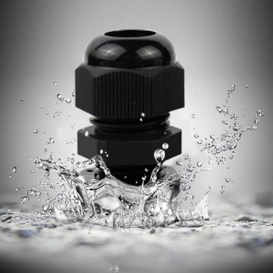 25MM GLAND NYLON | BLACK | WHITE | (PK10)
