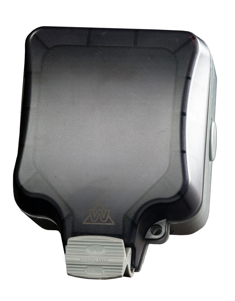 SINGLE GANG IP65 WEATHERPROOF SOCKET