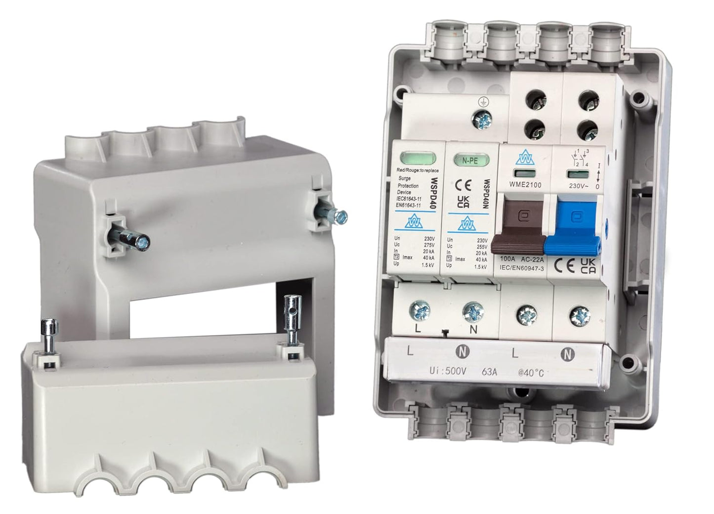 METER ISOLATOR WITH SURGE PROTECTION WEC440SP