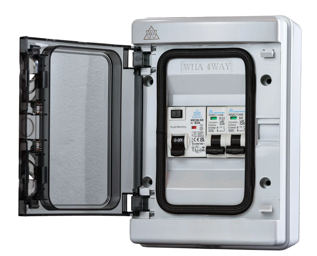 IP65 PLASTIC GARAGE ENCLOSURES (RCD INCOMER)