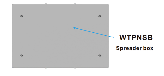 WCED 125A 3 Phase TPN Spreader box. WTPNSB