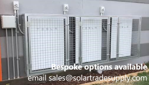 Solar Cage - Steel Mesh Guard Cage for Heat Pumps, Solar Batteries, Inverters, Air Conditioning Units