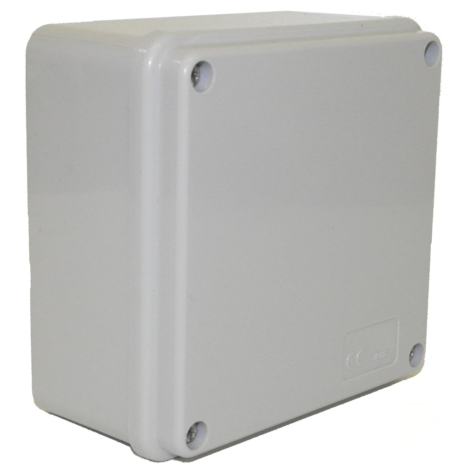 120mm X 80mm X 50mm Grey Rectangular adaptable Junction box IP56