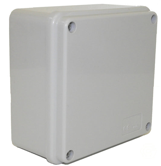 Pack of 10 - 190mm X 140mm X 70mm  Grey Rectangular adaptable Junction box IP56