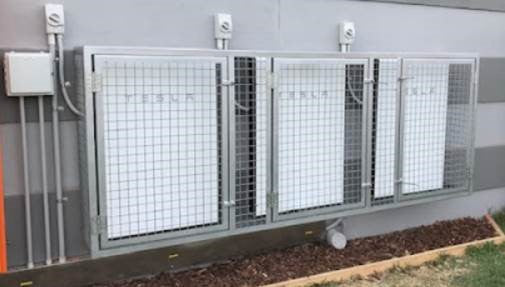 Why Wire Mesh Guard Cages Are Essential for Protecting Externally Mounted Inverters and Battery Storage Units in Solar Installations