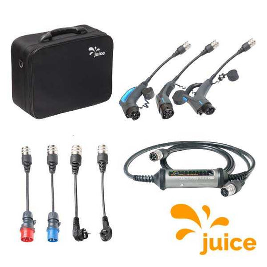 Juice Booster 2 PRO | 32A | 22 KW with Interchangeable Vehicle Adaptors