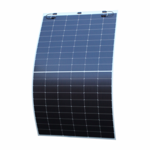 440W MCS certified semi-flexible solar panel top junction box