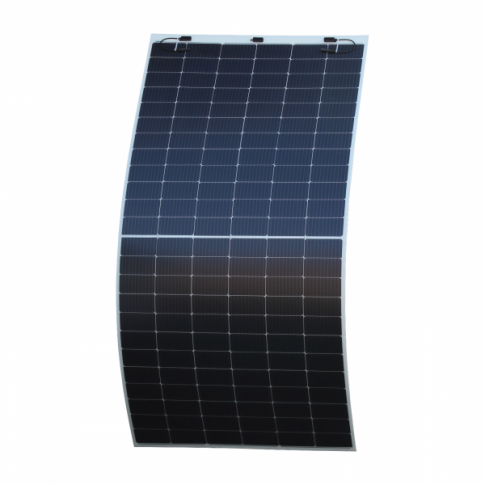 530W MCS certified semi-flexible solar panel top junction box