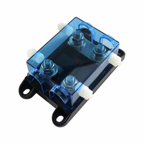 2-Way MEGA Fuse Holder with Protective Cover ??“ Supports 2 x MEGA Fuses