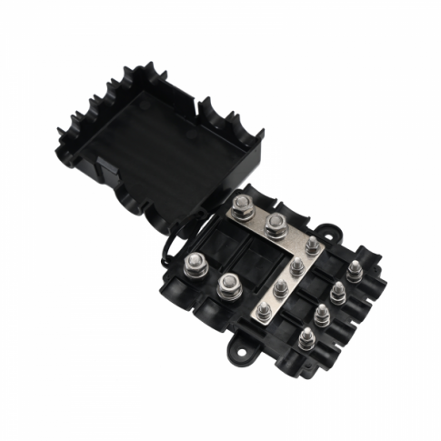 200A 12V/24V/48V fuse holder for 2 x MEGA and 4 x MIDI fuses