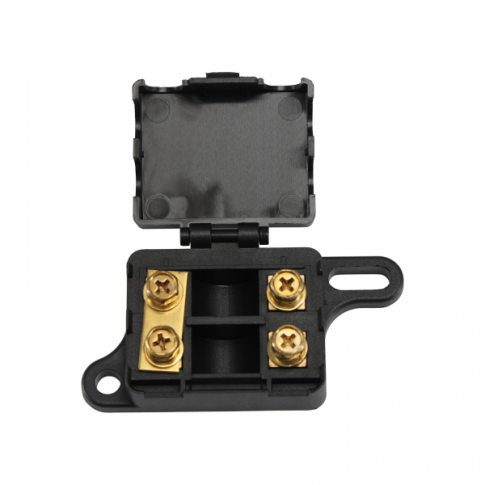 2-Way MIDI Fuse Holder with Protective Cover ??“ Supports 2 x MIDI Fuses