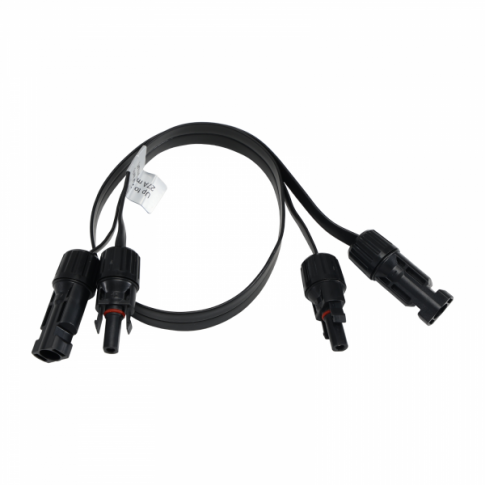MC4 to MC4 4.0mm?? Flat Extension Cable ??“ 50cm length