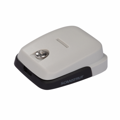 Scanstrut DS-HD6 Double Horizontal Cable Seal - Waterproof Cable Gland for 5-6mm Cables, IP68 Rated, UV-Stable Plastic, Screw Mount - Grey