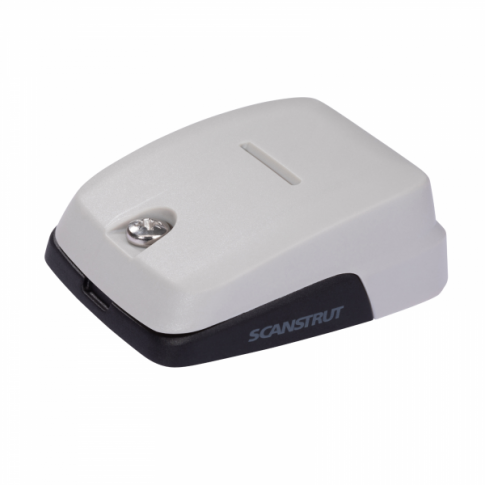 Scanstrut DS-HD10-BLK Double Horizontal Cable Seal - Waterproof Cable Gland for 6-10mm Cables, IP68 Rated, UV-Stable Plastic, Screw Mount - Grey