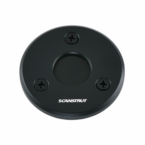 Scanstrut DS-LP-21A-BLK Low Profile Black Cable Seal for single cables 4-9mm and connectors up to 21mm - Anodised Aluminium