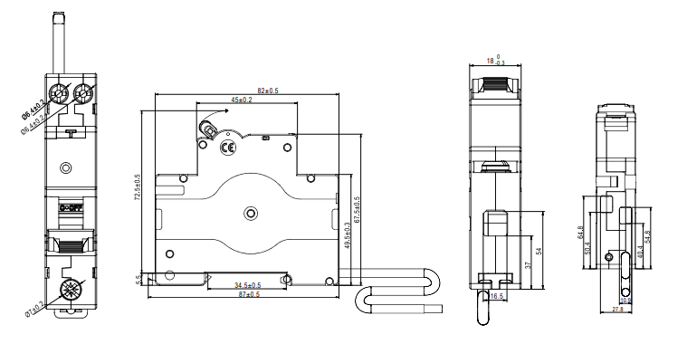WCED 1 Module Bi-Directional 30mA High immunity Type A RCBO
