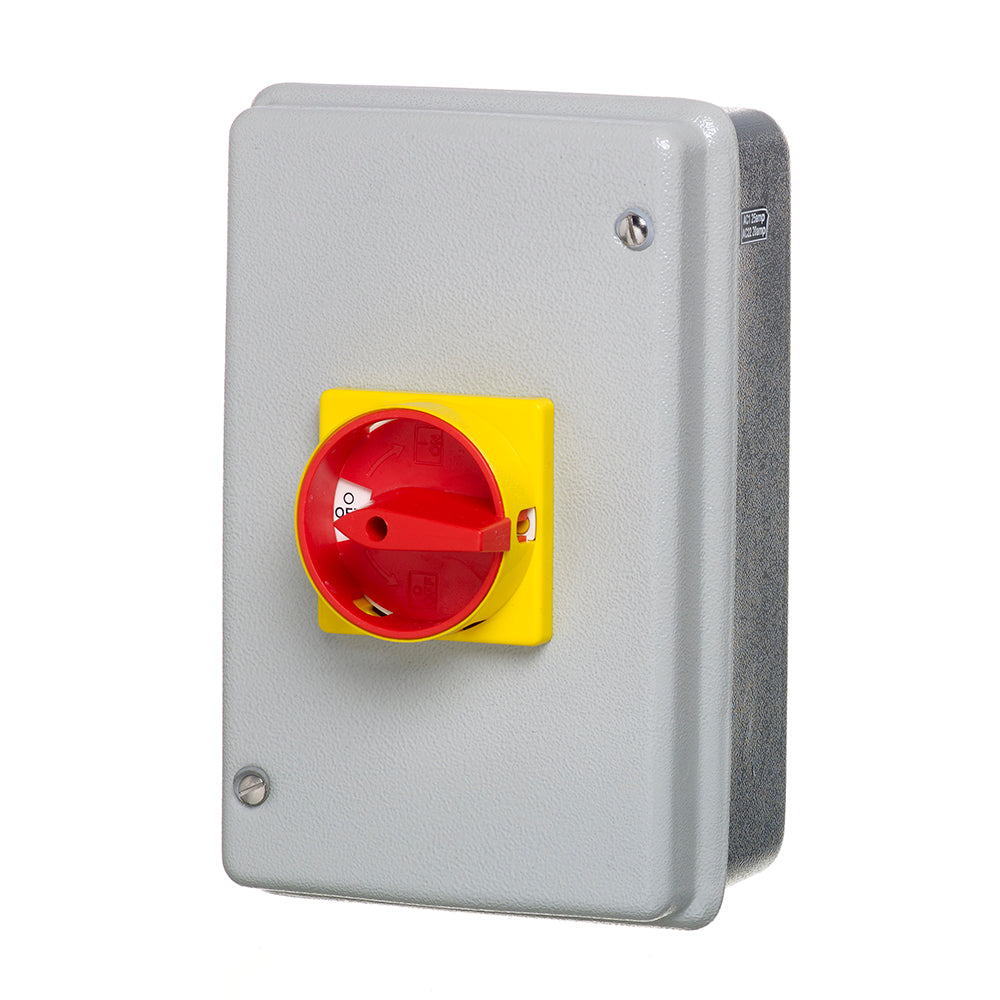 25a-125a 4-Pole Metal Clad Enclosed Switch-Disconnector Rotary Isolator (IP54)