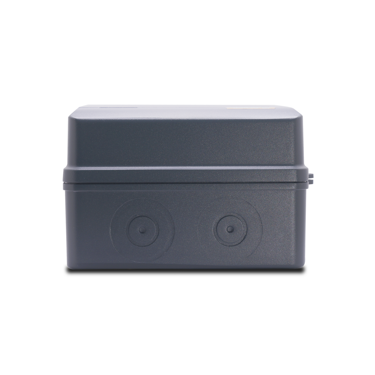 EV POWERBOX IP65 Metal, Black - 5 module IP65 Metal EV Enclosure with A Type Bi-Directional 40A B Curve RCBO and SPD