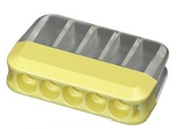 CLEARANCE - MICROS - mini push-in connectors 24A, 450V, For 0.5-2.5mm² Conductors