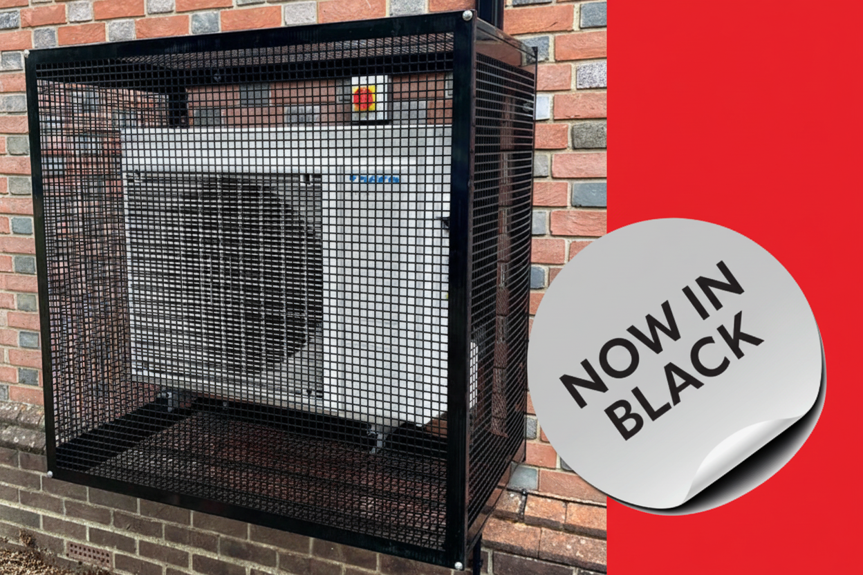 Solar Cage - Steel Mesh Guard Cage for Heat Pumps, Solar Batteries, Inverters, Air Conditioning Units
