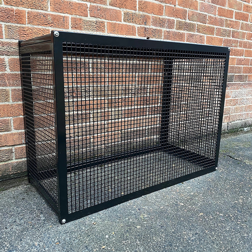 Solar Cage - Steel Mesh Guard Cage for Heat Pumps, Solar Batteries, Inverters, Air Conditioning Units