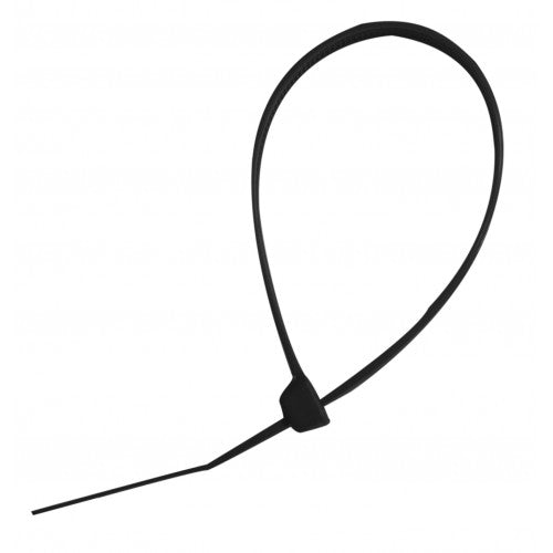 Nylon cable tie 4.8mm wide x 550mm long Black - 100 per pack