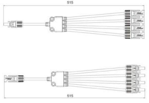 Y4 SOLAR BRANCH CONNECTOR SET