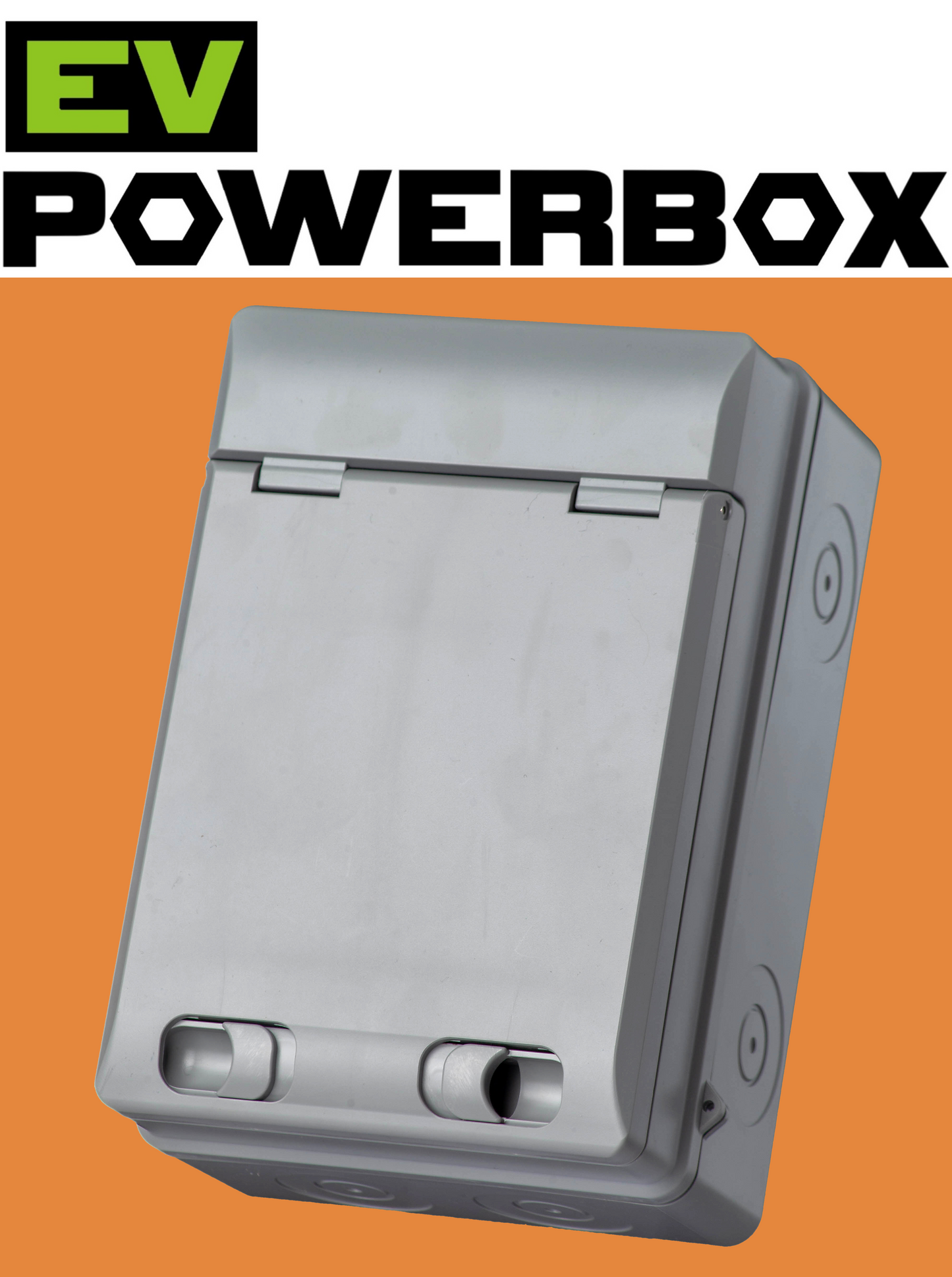 EV POWERBOX IP65 Grey Plastic A-Type Bi-Directional RCBO and Surge Protection Unit for Electric Vehicle Charging