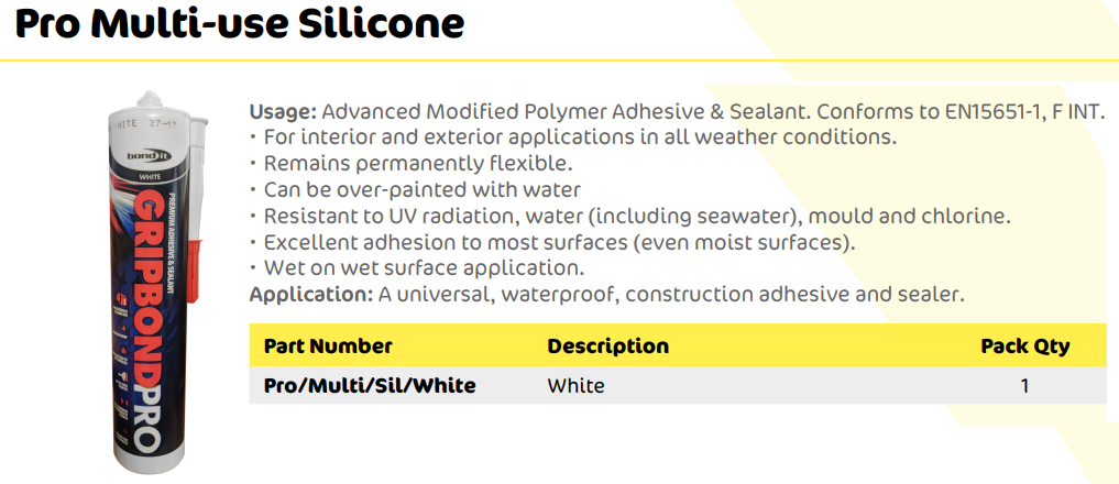 Pro Multi-use Silicone White