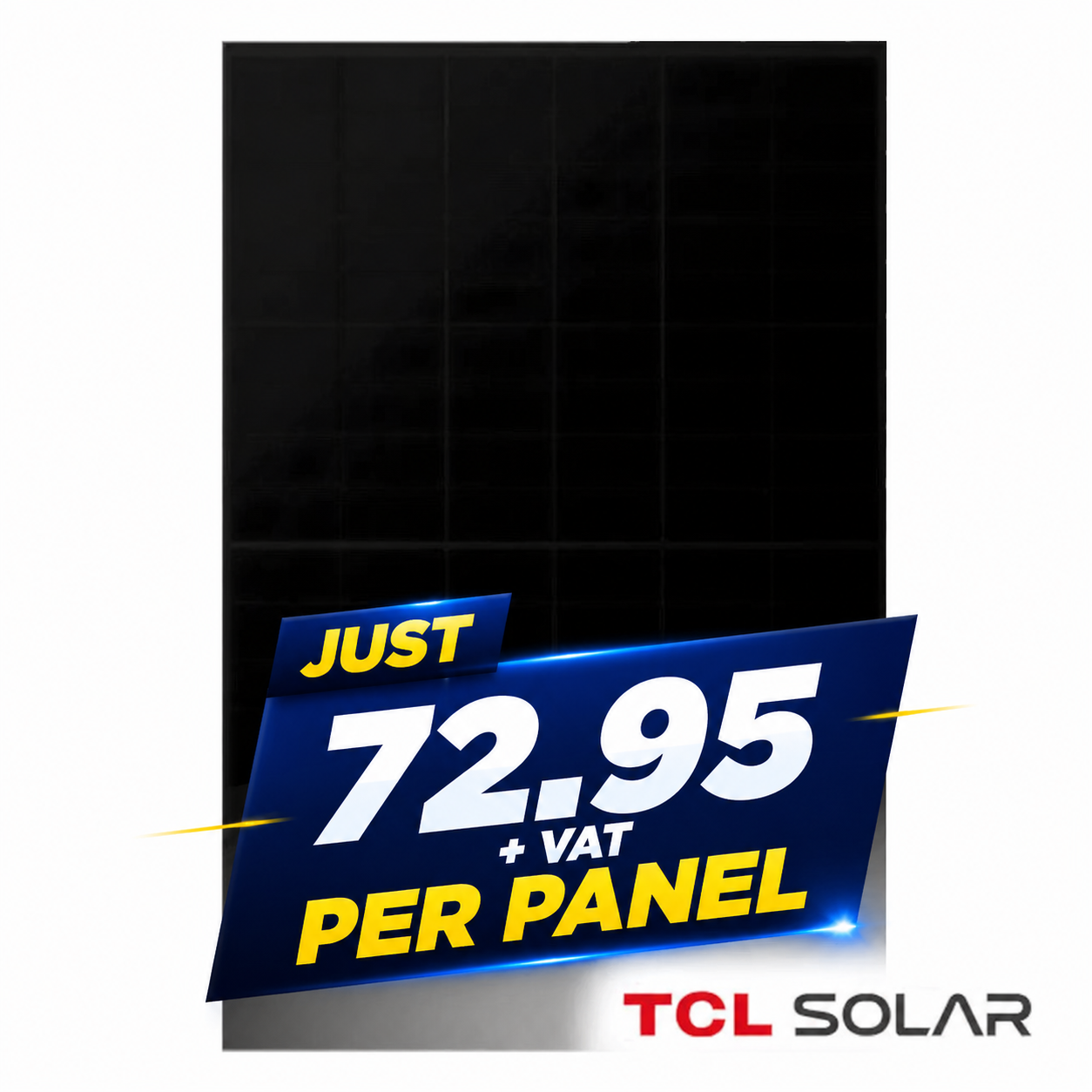 TCL Solar 460W E-Class Full Black Back-Contact, Glass-Glass