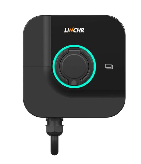 LINCHR LCHS07B H-SERIES 7.4KW WALL EV CHARGER WITHOUT CABLE