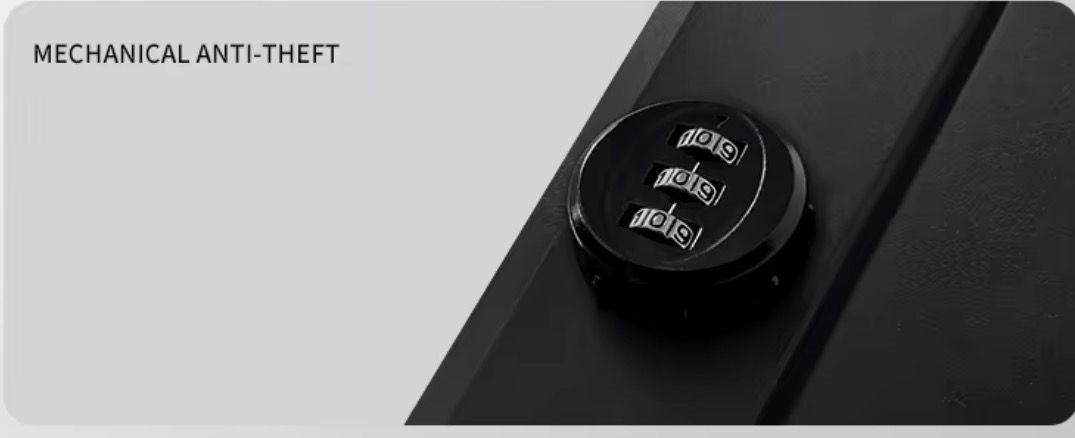 Modubox TM - Black Vented Glass-fronted Enclosure for Solar Power Systems