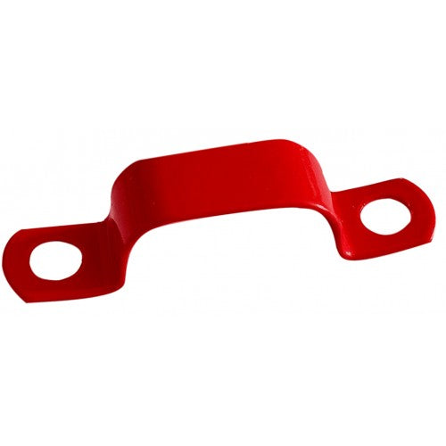 RSFL Saddle Clip in LSZH in Red - size 382 - 50 per pack