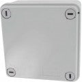 Adapt. Box IP56 Square with metal screw fix lid - Plain sides _ 460 x 380 x 130