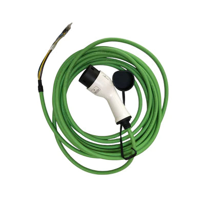 Type 2 | Tethered EV Cable | 32 amp | Green or Black | 5, 10 or 15 metres | Single Phase