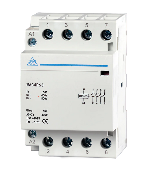 4 POLE MODULAR CONTACTORS