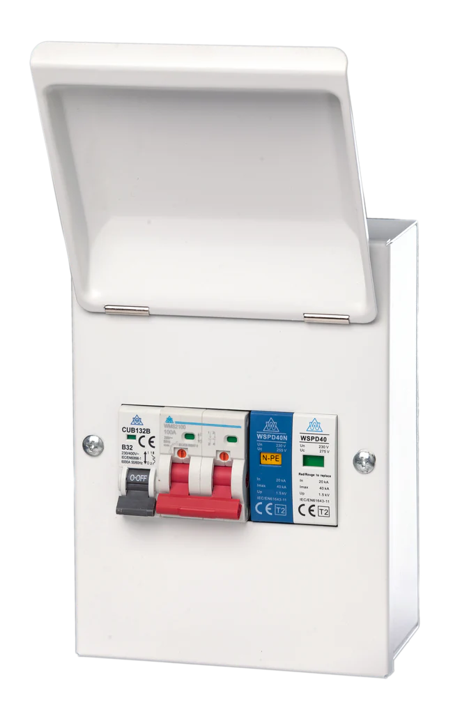 EV CONNECTION UNIT WITH SURGE PROTECTION 20A/32A/40A AVAILABLE