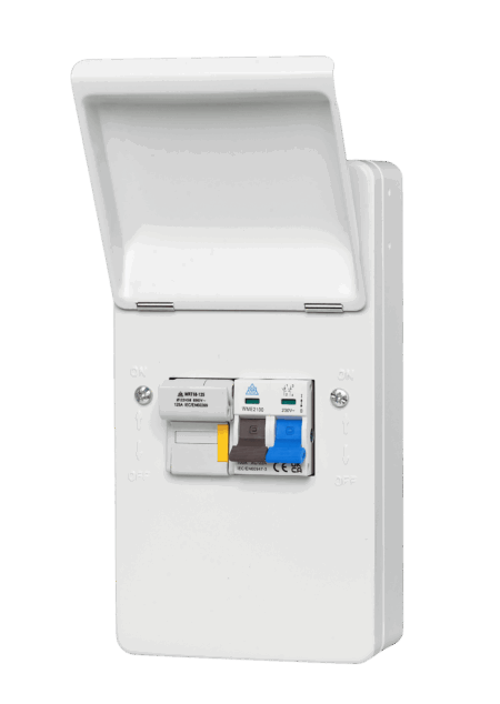 WCED Metal Switch fuse - Fused Main Switch with 3 fuses WFMS100/3F