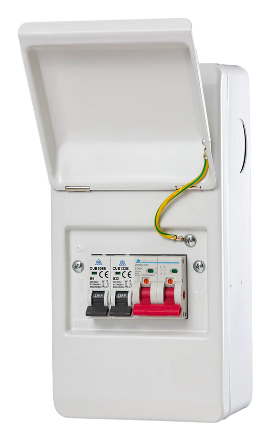 IP40 METAL GARAGE UNITS (MAIN SWITCH INCOMER)