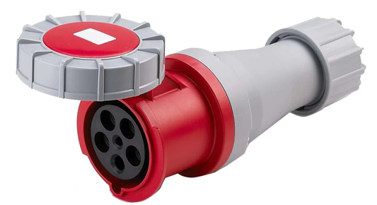 IP 67 connector range 415V 63W RED