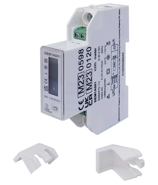 100A Single Phase MID Certified kWh Meter DEM1A001 - MID approved