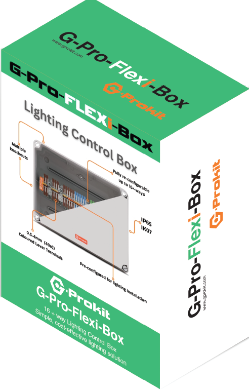 G-Pro FLEXi-Box - Flexible Lighting Control Box