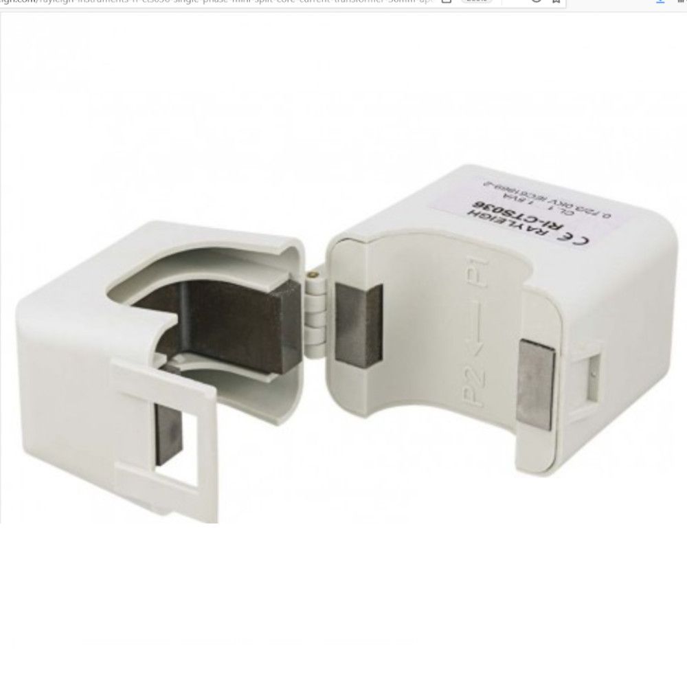 Rayleigh 300A Split Core Current Transformer,RI-CTS036, Single Phase